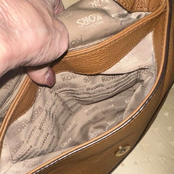 Michael Kors Leather Crossbody Bag - Picture 8 of 10